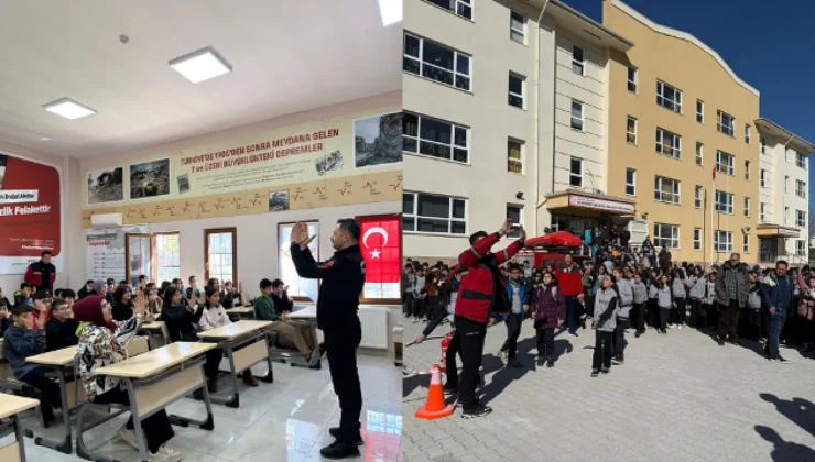 Malatya’da 950 Öğrenciye Afet Bilinci Kazandırılıyor