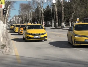 Malatya Taksicilerinden Zam Talebiyle Eylem