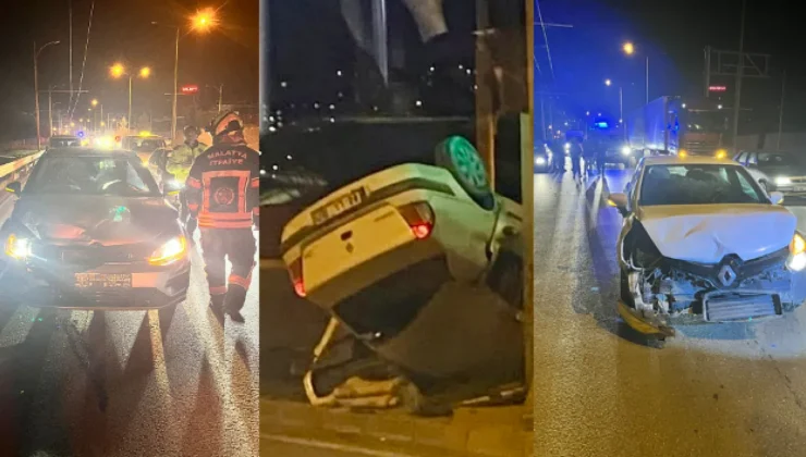 Malatya-Elazığ Yolu Kan Kırmızı: Bir Can Kaybı, Üç Yaralı