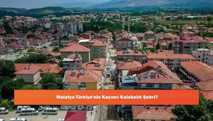 Malatya’nın Nüfus Sıralamasındaki Yeri ve Değişim Dinamikleri