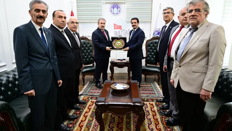 BBP Genel Başkanı Destici, Battalgazi Belediyesi’ni Ziyaret Etti