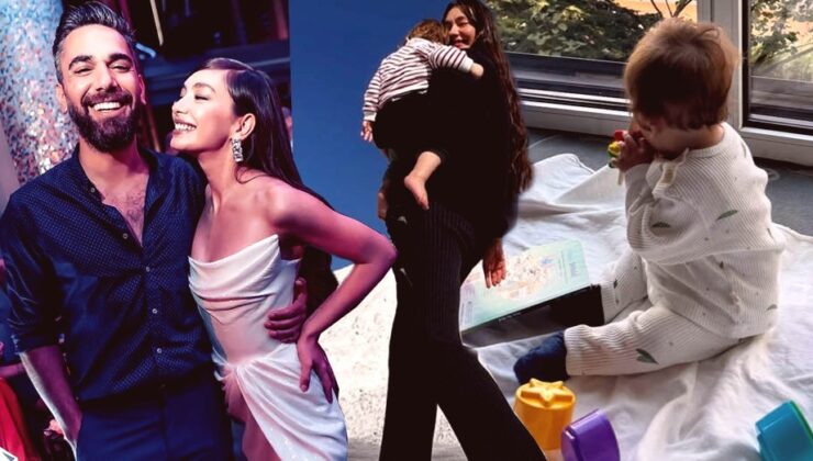 Neslihan Atagül ve Kadir Doğulu’nun Oğlu Aziz Bir Yaşında