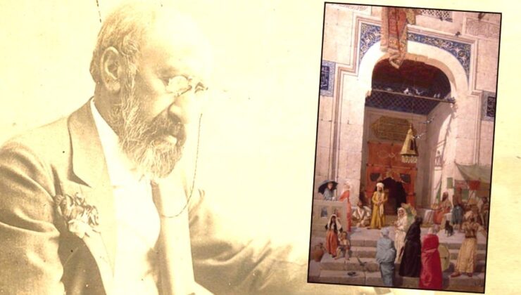 Osman Hamdi Bey’in “Cami Kapısında” Tablosu Londra Müzayedesi’nde