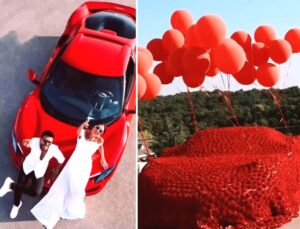 Kara Para Aklama Davasıyla Anılan Polat Çiftinin Kırmızı Ferrari’si Satışa Çıktı