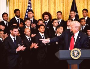Trump, Messi’yi Beyaz Saray’da Ağırladı: “Pele’den Daha İyisin Ama O da Harikaydı”