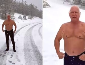 Deprem Profesöründen Murat Dağı’nda Üşümezsoyluk Gösterisi