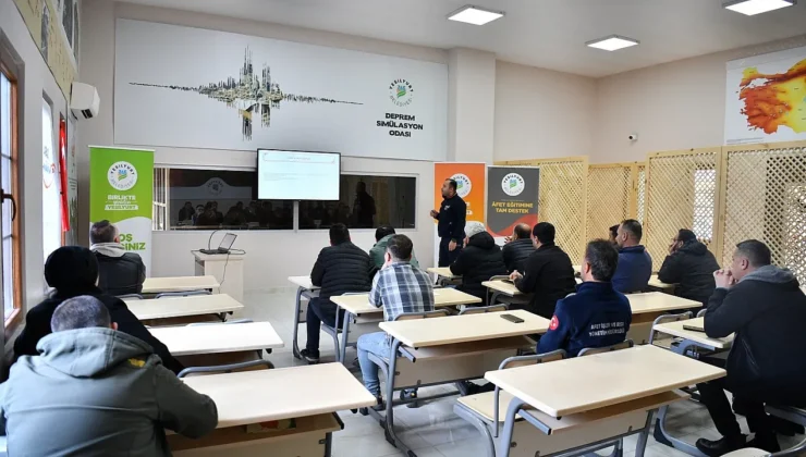 Yeşilyurt Belediyesi YAKUT Ekibi Afetlere Karşı Bilgi ve Beceri Tazeledi