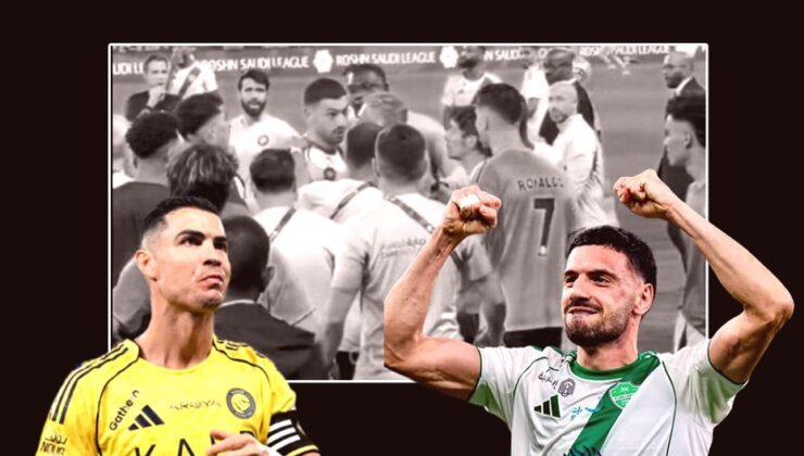 Suudi Arabistan’da Saha Karıştı: Merih Demiral ve Ronaldo Gerilimi, Tribünlere Dikkat Çeken Hareketler
