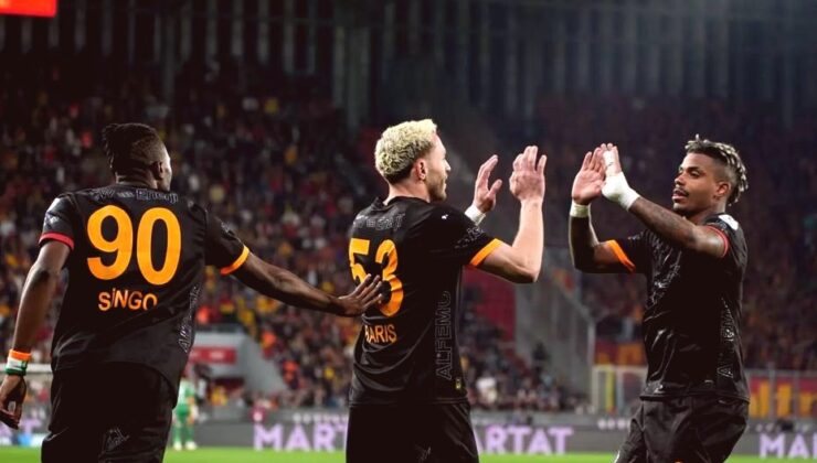 Galatasaray Zirvede Farkı 4’e Çıkardı: Göztepe Deplasmanından 3 Puanla Ayrıldı