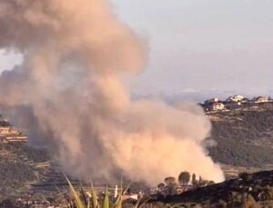 İsrail Ateşkes İddialarına Rağmen Lübnan’a Hava Saldırısı Düzenledi