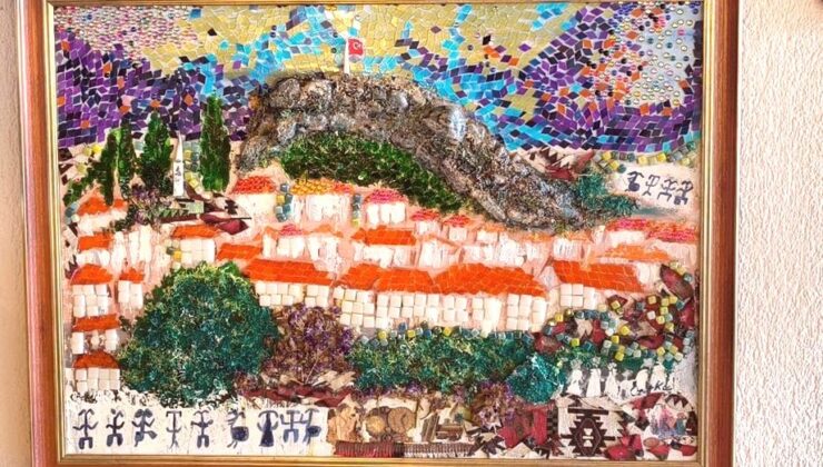 Atıklar Sanatla Yeniden Doğuyor: Portakal Kabuklarından Tabloya Uzanan Yolculuk