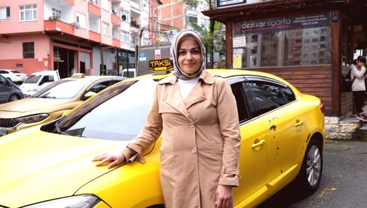 Rize’de Kadın Taksici: “Kadınlar Her Alanda Başarılı Olabilir”
