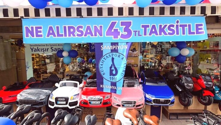 Kütahya’da 24 Yıllık Hasret Bitti: Firma Şampiyonluğu 43 TL Taksitle Kutluyor