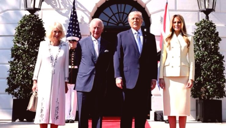 İngiltere Kralı Charles ve Kraliçe Camilla ABD’de Beyaz Saray’ı Ziyaret Etti