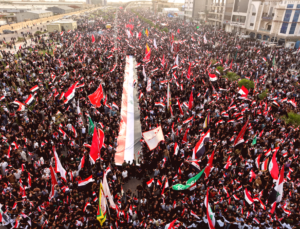 Irak’ta Binler ABD ve İsrail’i Protesto Etti