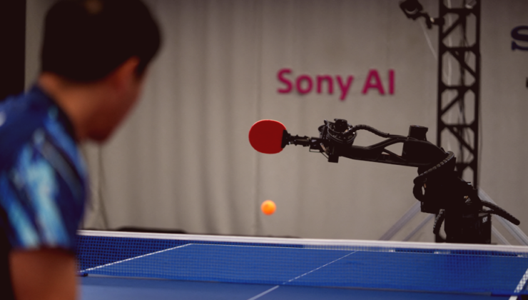Yapay Zeka Masa Tenisinde Zirveye Yerleşti: Sony Robotu Profesyonelleri Değil, Elit Oyuncuları Yendi