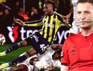 Fenerbahçe-Beşiktaş Derbisinde Tartışmalı Penaltı Kararı: Hakem Yorumcularından Farklı Görüşler