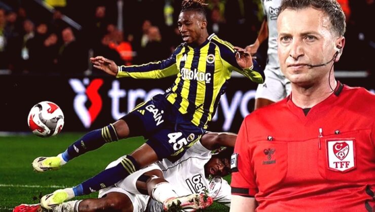 Fenerbahçe-Beşiktaş Derbisinde Tartışmalı Penaltı Kararı: Hakem Yorumcularından Farklı Görüşler