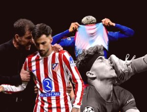 Atletico Madrid Yarı Finalde, Simeone’den Barcelona Taraftarına Provokatif Hareket