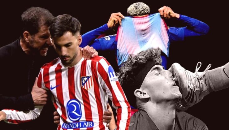 Atletico Madrid Yarı Finalde, Simeone’den Barcelona Taraftarına Provokatif Hareket