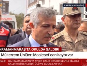 Kahramanmaraş’ta Okula Silahlı Saldırı: 1 Öğretmen, 3 Öğrenci Hayatını Kaybetti