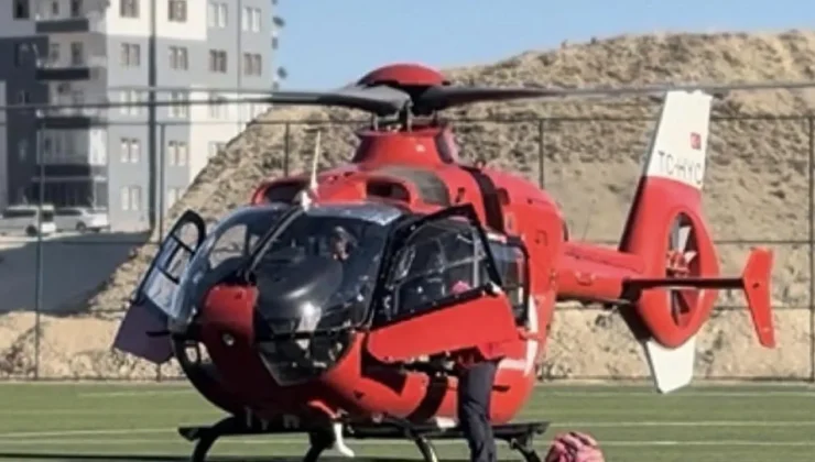 Darende’de Acil Hava Ambulansı Sevkıyatı: 78 Yaşındaki Hasta Malatya’ya Nakledildi
