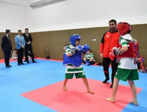 İkizce’de Recep Tayyip Erdoğan İlkokulu Spor Salonu Yepyeni Haliyle Hizmete Açıldı