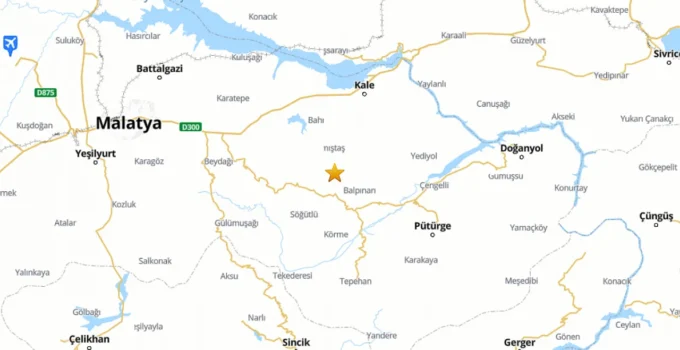 Malatya Battalgazi’de Ardı Ardına İki Sarsıntı