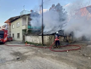 Malatya’da Odunluk Yangını Paniğe Neden Oldu