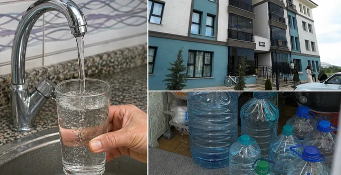 TOKİ Konutlarında İçme Suyu Skandalı: Vatandaşlar Kötü Kokuyla Mücadele Ediyor