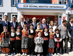 Yeşilyurt’ta Modern Eğitim Yuvası: Elif Sevinç Mertöz Ortaokulu Açıldı