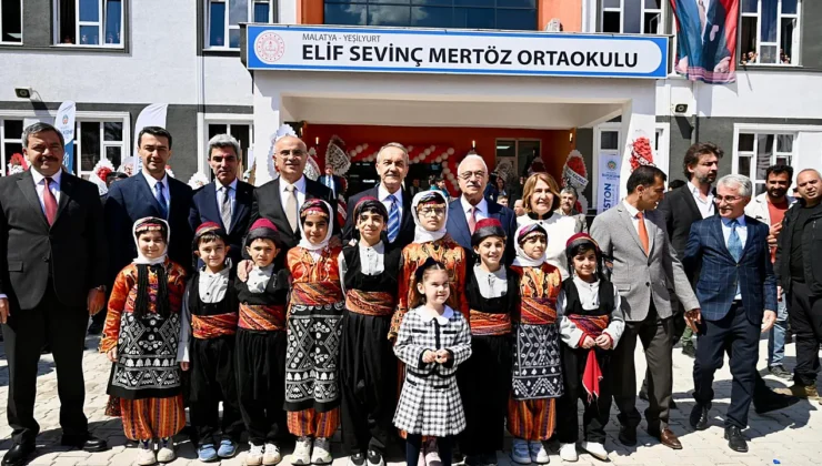Yeşilyurt’ta Modern Eğitim Yuvası: Elif Sevinç Mertöz Ortaokulu Açıldı
