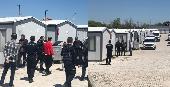 Malatya Konteyner Kentte Gergin Bekleyiş Sona Erdi: Silah İddiasıyla Kilitlenen Genç İkna Edildi