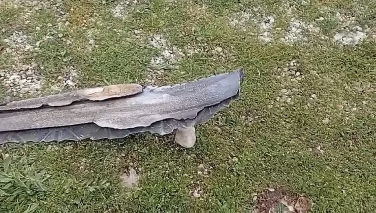 Malatya’da Gökyüzünden Düşen Metal Parçalar Merak Uyandırdı
