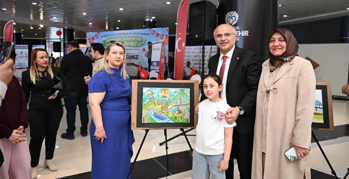 Malatya’da Çocukların Gözünden Sıfır Atık Şehirler Sergilendi