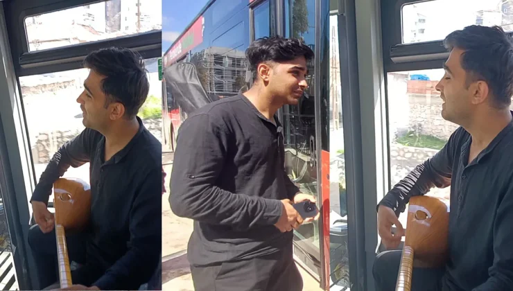 Otobüs Yolculuğunu Konsere Çeviren Genç Müzisyen: Halis Gürcü