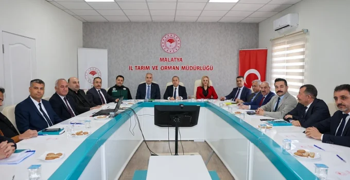 Malatya Tarımı 2026’ya Hazırlanıyor: Kuraklıkla Mücadele ve Su Yönetimi Masaya Yatırıldı