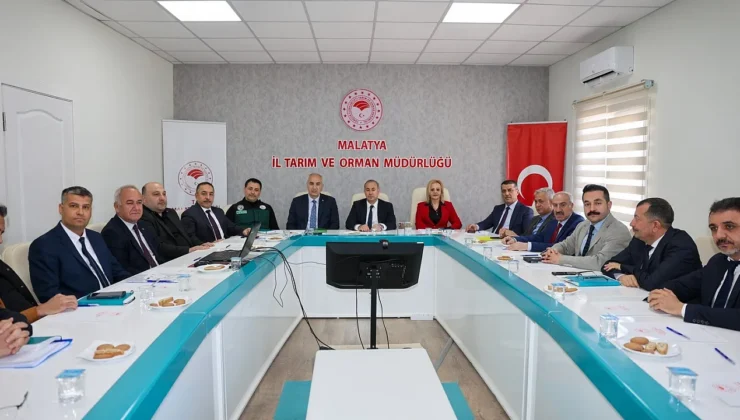 Malatya Tarımı 2026’ya Hazırlanıyor: Kuraklıkla Mücadele ve Su Yönetimi Masaya Yatırıldı