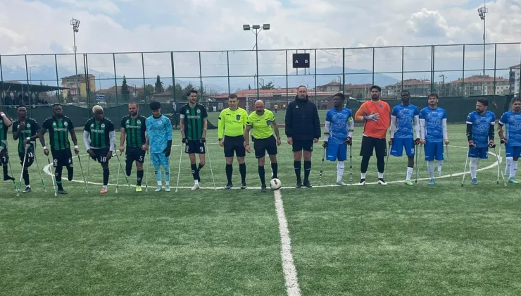 Ampute Futbol Liginde Malatya ve Gebze Berabere Kaldı
