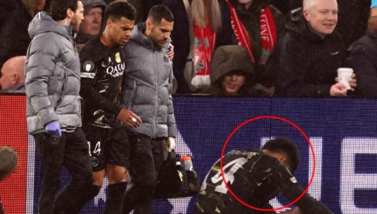 Anfield’da Yeni Sakatlık Paniği: Mikrofon Bir Futbolcuyu Devirdi, Akıllara Noa Lang Geldi