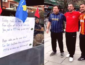 Kosova’da Türkiye Maçı Heyecanı: Dostluk Mesajları ve Ücretsiz İkramlar
