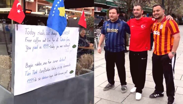 Kosova’da Türkiye Maçı Heyecanı: Dostluk Mesajları ve Ücretsiz İkramlar