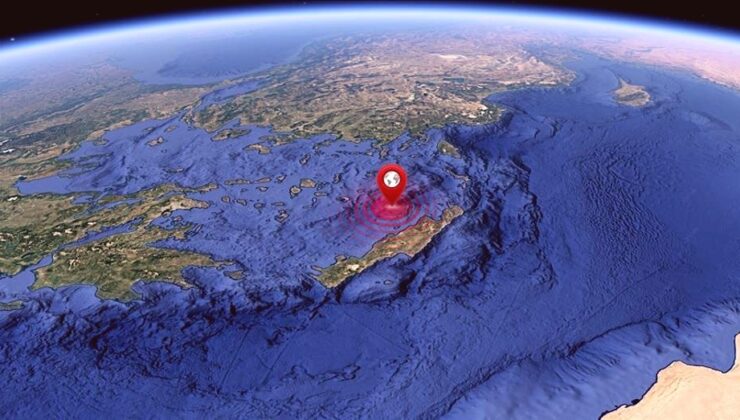 Girit Açıklarında 5.8 Büyüklüğünde Deprem: Can Kaybı Yok