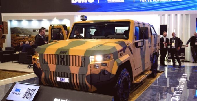 BMC’den Yeni Nesil Personel Taşıyıcı: PAMİR 4×4 Sahaya İniyor