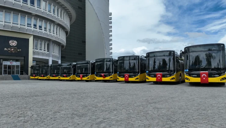 Malatya Ulaşımına 12 Yeni Nesil Otobüs Katıldı
