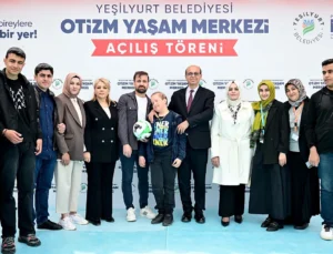 Yeşilyurt’ta Otizmli Bireyler İçin Kapsamlı Yaşam ve Destek Merkezi Hizmete Girdi
