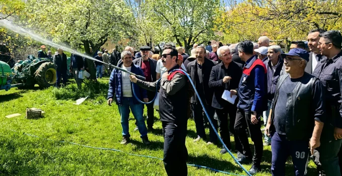 Hekimhan’da Çiftçilere Sıvı Solucan Gübresi Desteği Sürdürülebilirlik Vurgusuyla Devam Ediyor
