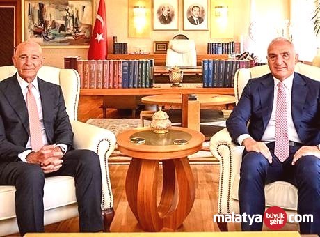 Kültür ve Turizm Bakanı Ersoy ile ABD Büyükelçisi Barrack arasında kritik görüşme