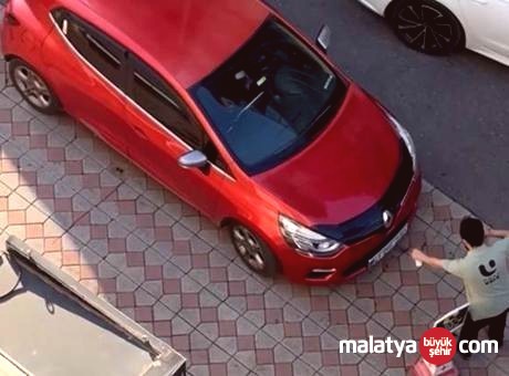 Hastane otoparkında vale krizi: Aracı üzerine sürüp uzaklaştı