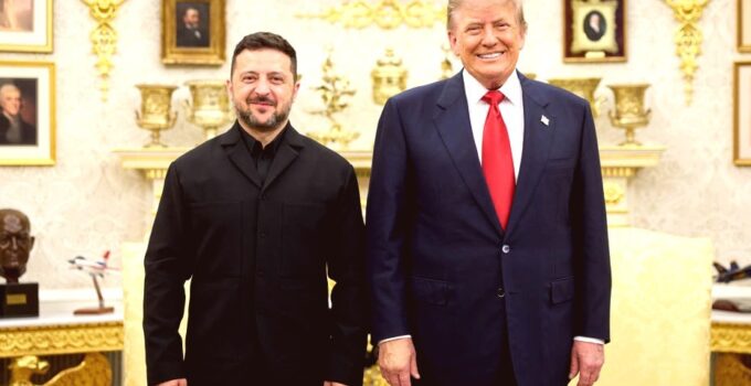 Trump ve Zelenski Beyaz Sarayda Stratejik Görüşme Gerçekleştirdi